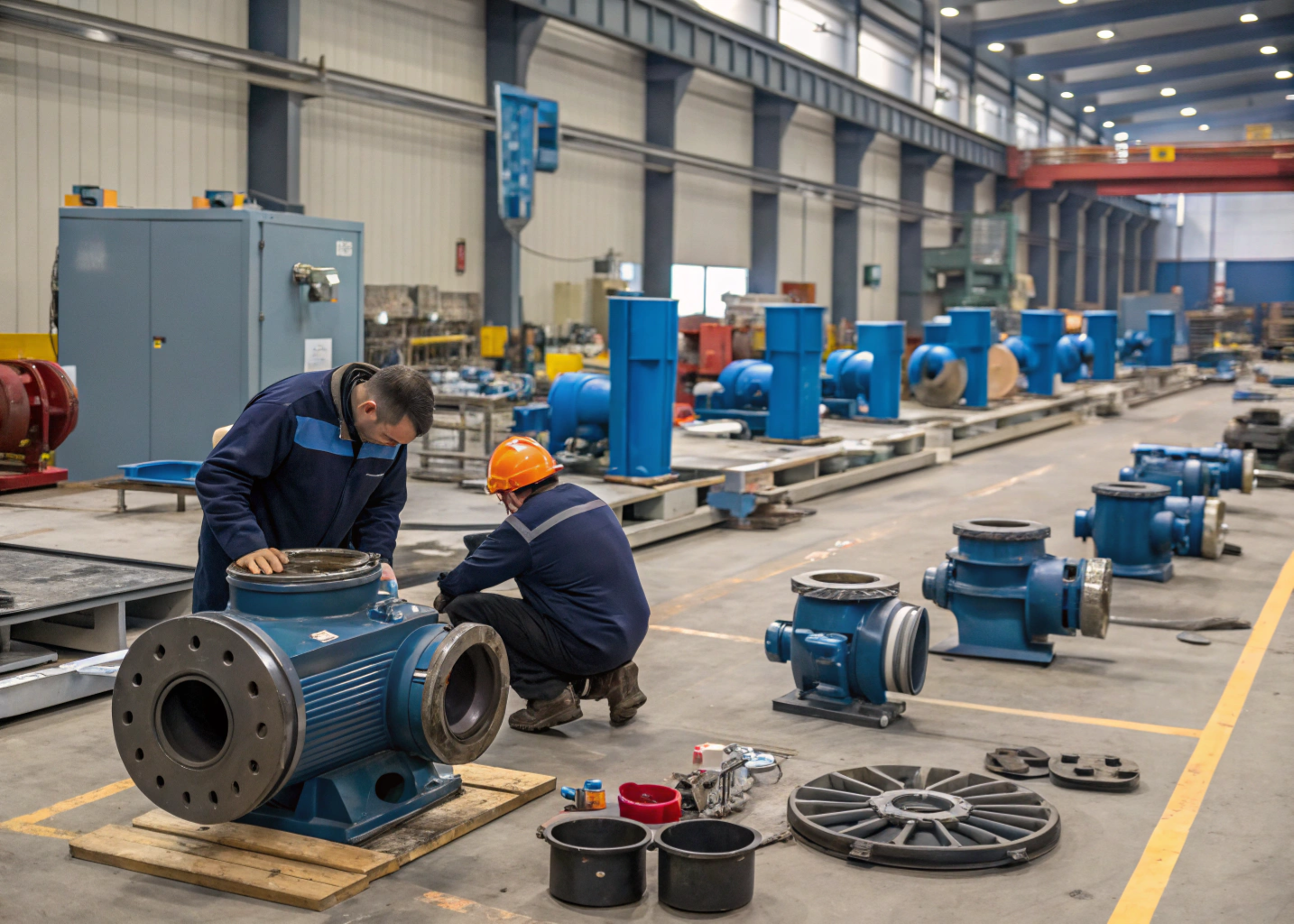 Haigong Pump Industry Production Workshop